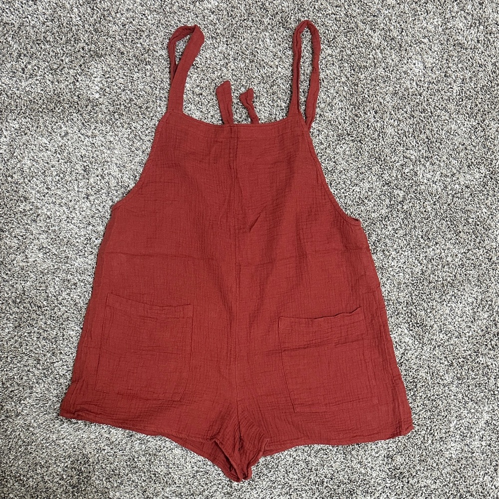 Xhilaration Brick Red One Piece